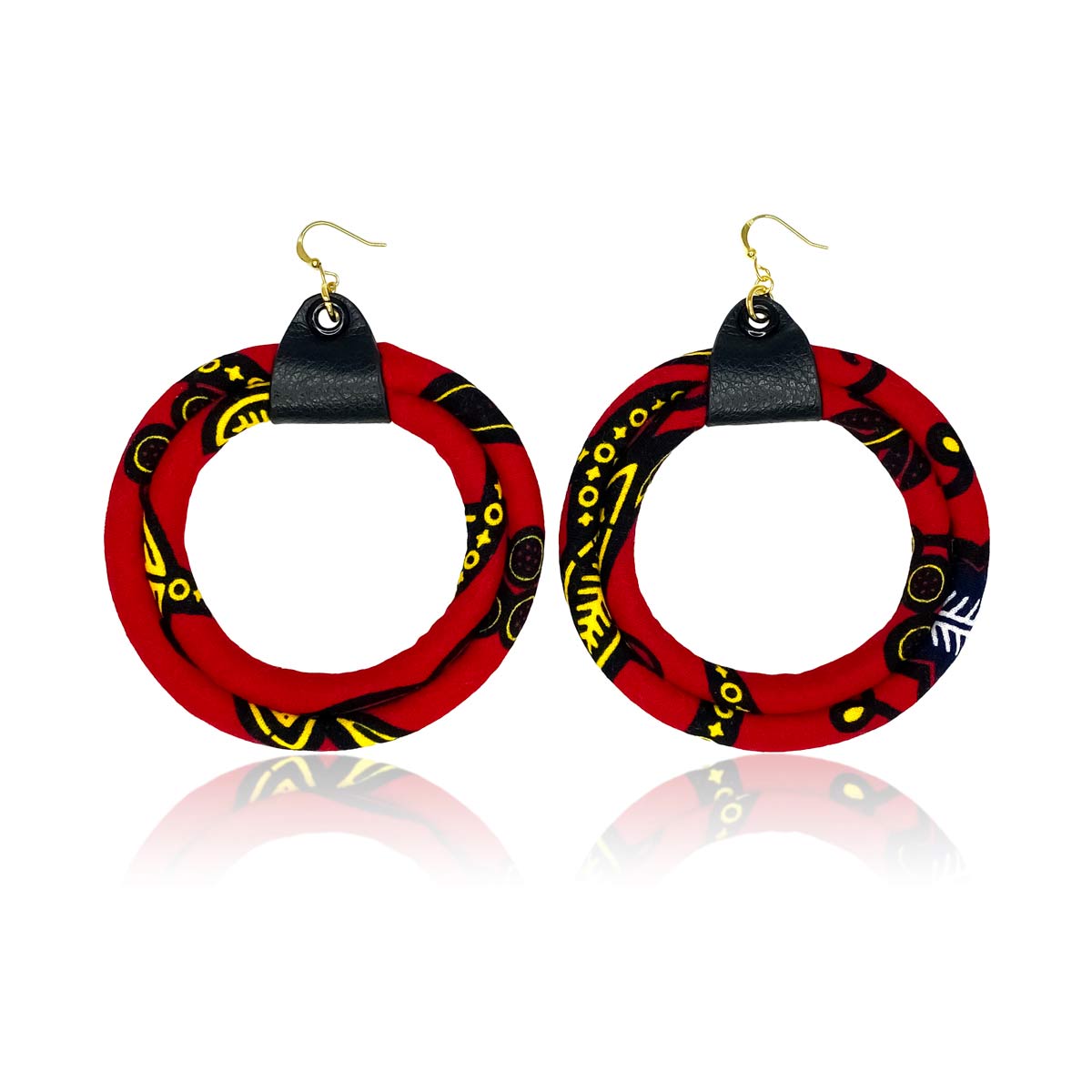 red-circle-earring